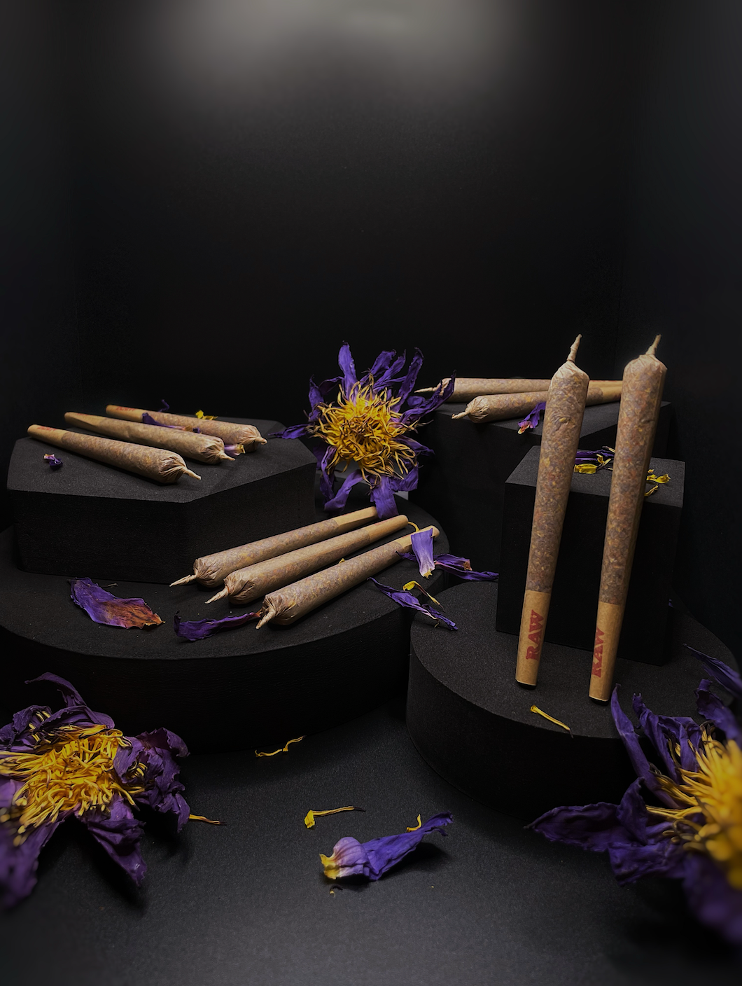 Discover the Healing Power of Organic Blue Lotus Pre-Rolls