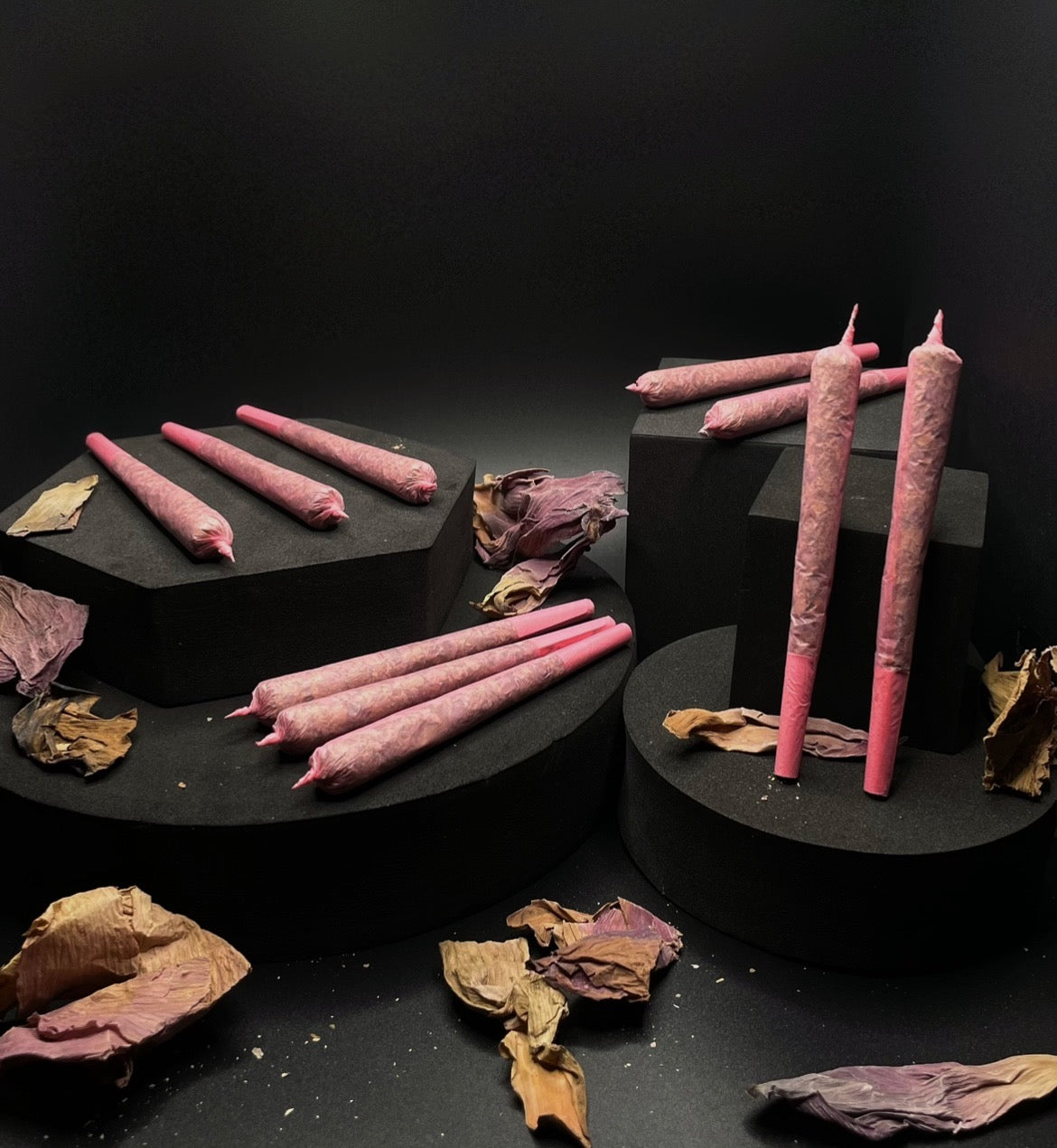 Organic Pink Lotus Pre-Rolls (Nelumbo Nucifera)